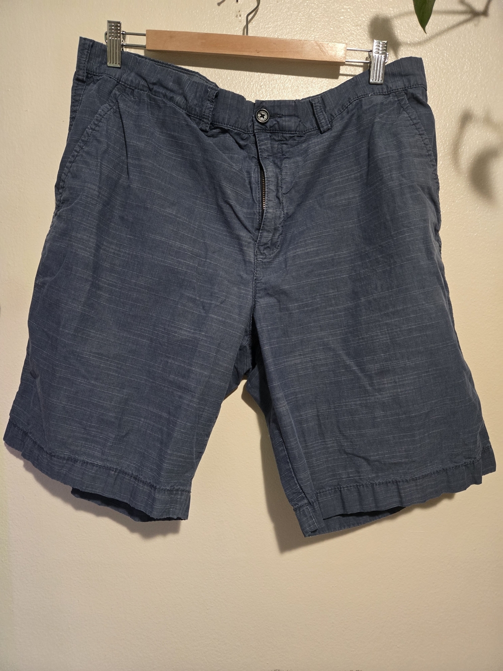 Tommy Hilfiger Size 38 Men's Slate Blue Flat Front Shorts
